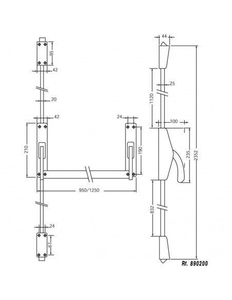 Antipanique Jpm Cross-Bar 89