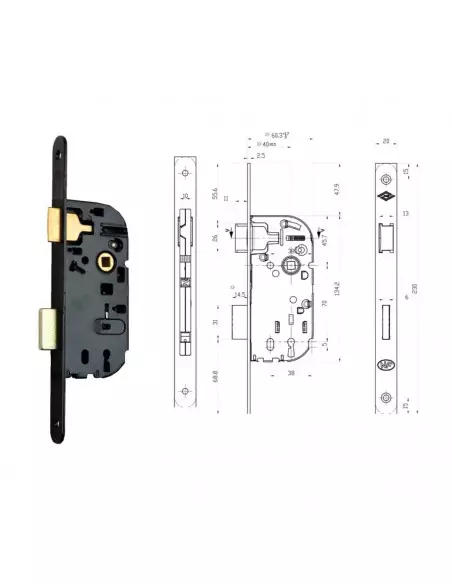 Monopoint À Larder Jpm Série Nf -2