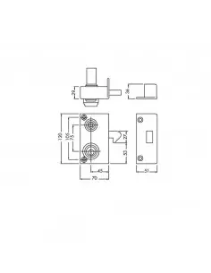 Monopoint En Applique Jpm Vega À Mentonnet 2