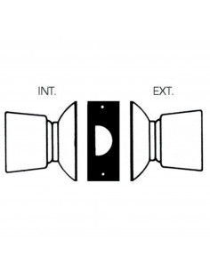 Serrure Tubulaire Vachette V 6100 2