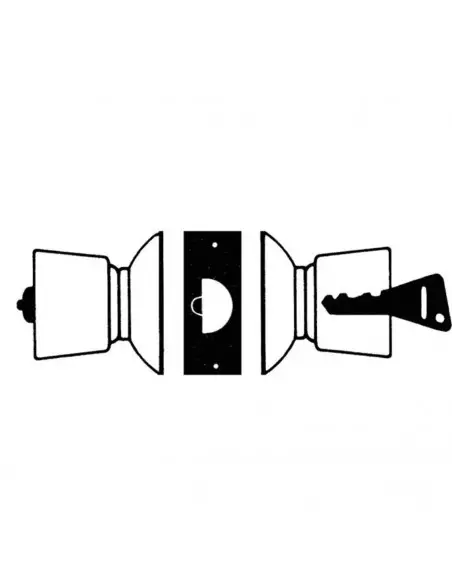 Serrure Tubulaire Vachette V 6500