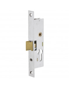 Serrure Monopoint À Larder Profil Étroit Pêne Demi-Tour...