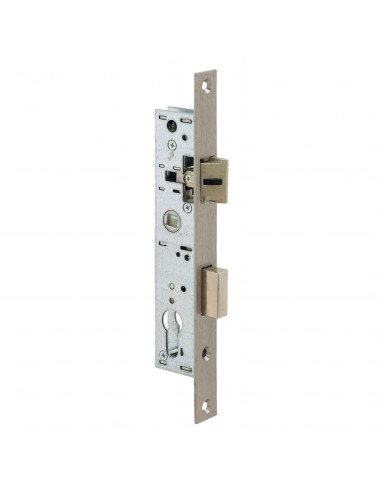 Serrure Monopoint À Larder Metalux Profil Étroit Pêne Dormant Demi-Tour Série 7