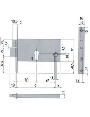 Monopoint À Larder Cisa Pour Bandeau