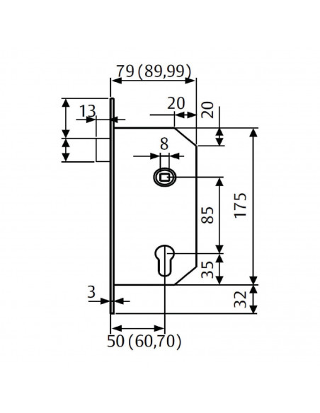 Serrure À Larder Tesa À Fonction Antipanique