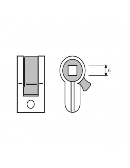 Adaptateur Tesa Fonction Pour Monopoint À Larder -2