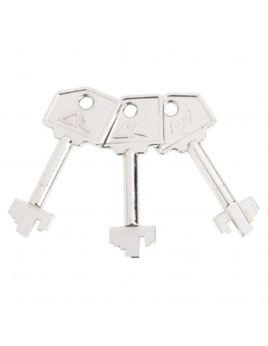 Serrure 3 Points Cr En Applique