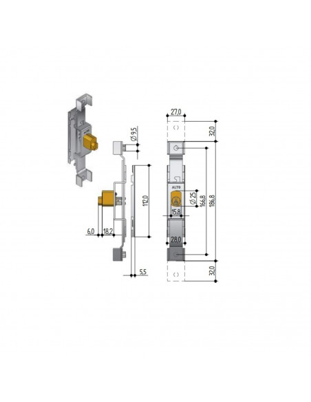 Serrure Prefer Pour Grilles Et Persiennes
