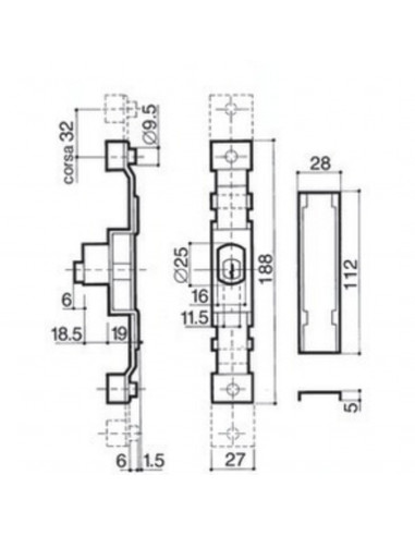 Serrure Prefer Pour Grilles Et Persiennes