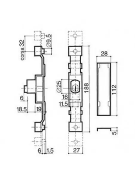 Serrure Prefer Pour Grilles Et Persiennes