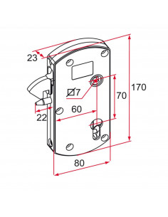 Serrure Modulox Tirard À Pêne Levant 2