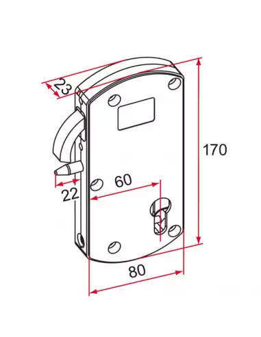Serrure Tirard Pour Portail Coulissant