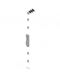 Crémone Pompier Deesse La Croisee Ds À Levier Basculant