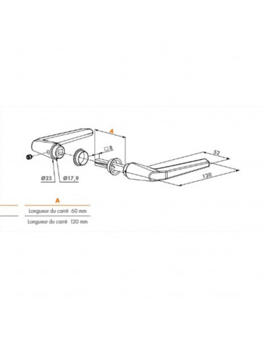 Béquille Locinox Pour Serrure De Portail