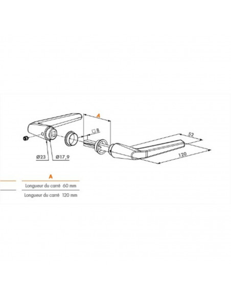 Béquille Locinox Pour Serrure De Portail