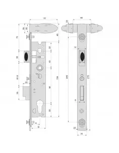 Monopoint À Larder Stremler Assa Abloy Pour Portillon De... 2