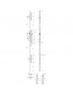 Serrure 3 Points Stremler Assa Abloy Pêne Dormant... 2
