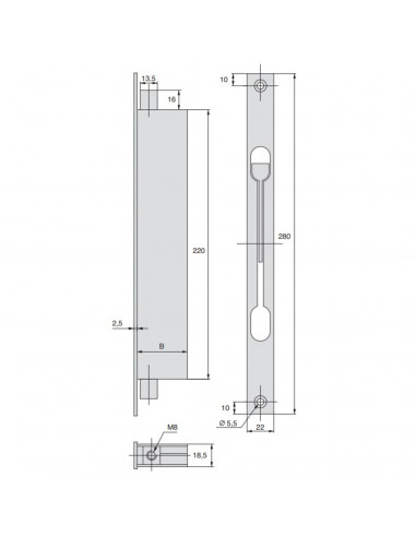 Serrure À Larder 2 Points Stremler Assa Abloy À...