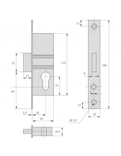 Monopoint À Larder Stremler Assa Abloy Série 2162 2