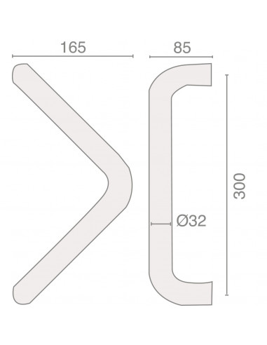 Poignée Heracles En V - Série 401