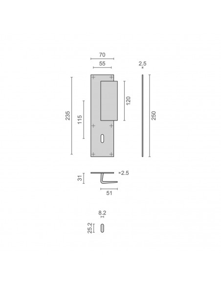 Poignée Palière Heracles