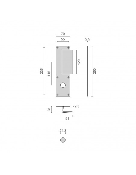 Poignée Palière Heracles