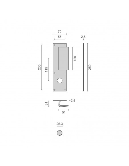 Poignée Palière Heracles