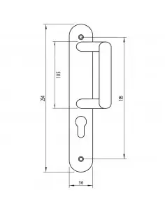 Poignée De Tirage Heracles Morgan 2