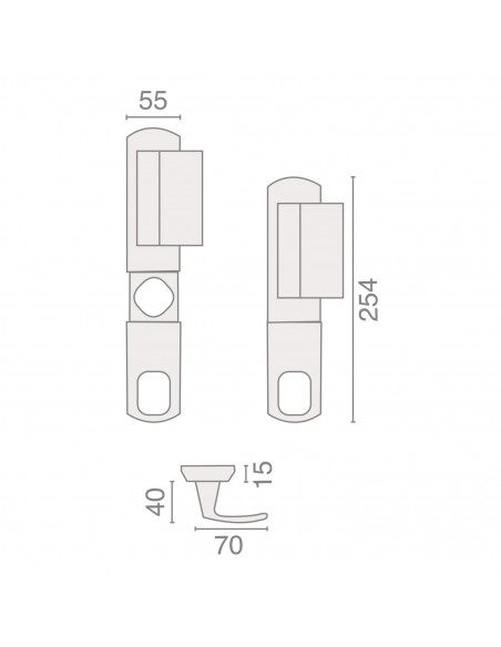 Plaque De Sécurité Salomé Magnétique Heracles Grand Modèle