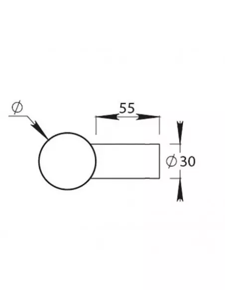 Poignée Tubulaire Duval Inox 1865/1885 Sur Mesure