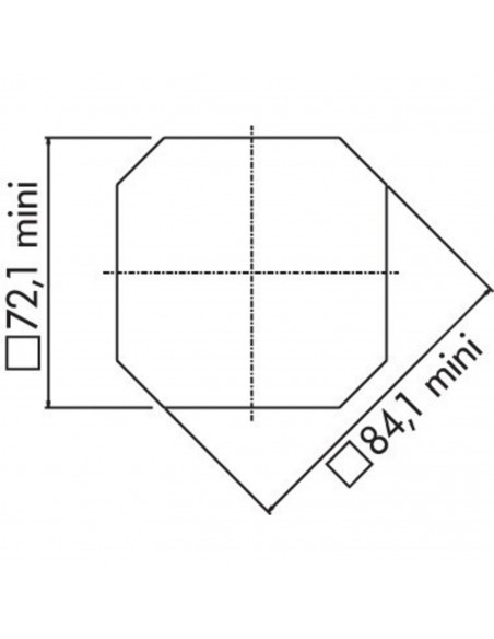 Poignée Ronde Ronis À Clé