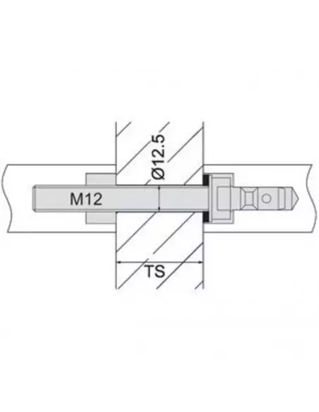 Accessoire Pour Poignée Normbau Tubulaire