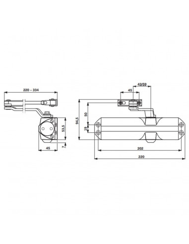 Ferme-Porte Dorma Ts 68