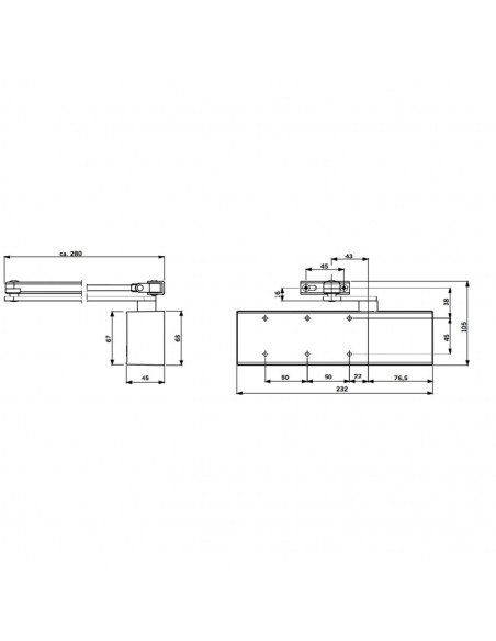 Ferme-Porte Dorma Ts 72