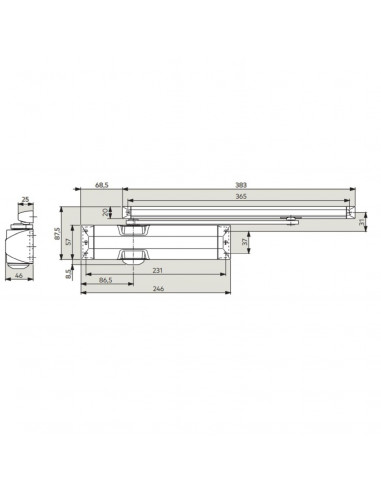 Ferme-Porte Dorma Ts 90