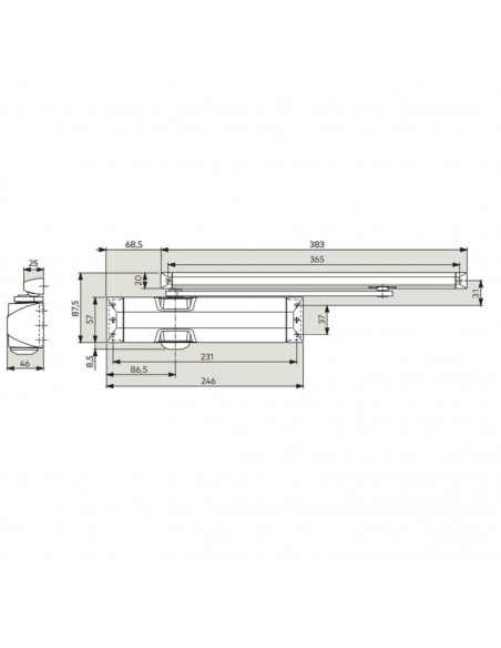 Ferme-Porte Dorma Ts 90