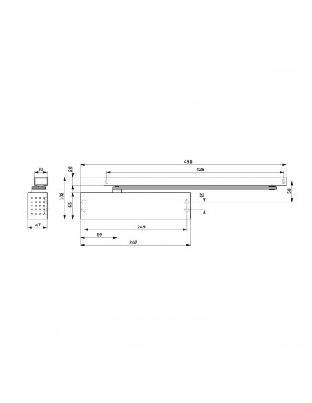 Ferme-Porte Ts 91 Dorma Pack Métal
