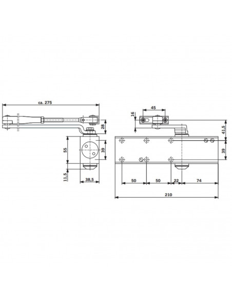 Ferme-Porte Dorma Ts Profil