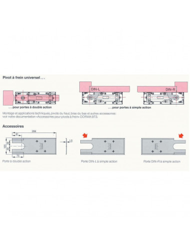 Pivot De Sol Dorma Bts 75