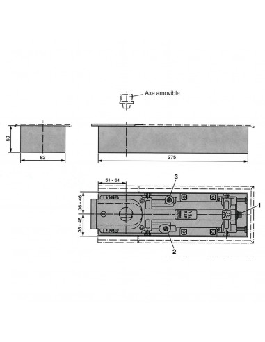 Pivot De Sol Dorma Bts 75