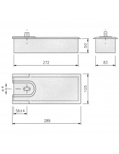 Pivot De Sol Mustad 9210 th 2