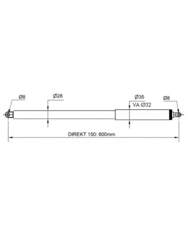 Ferme-Portillon Dictator Direkt 150