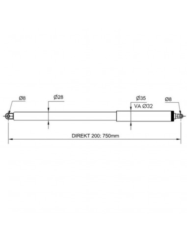 Ferme-Portillon Dictator Direkt 200