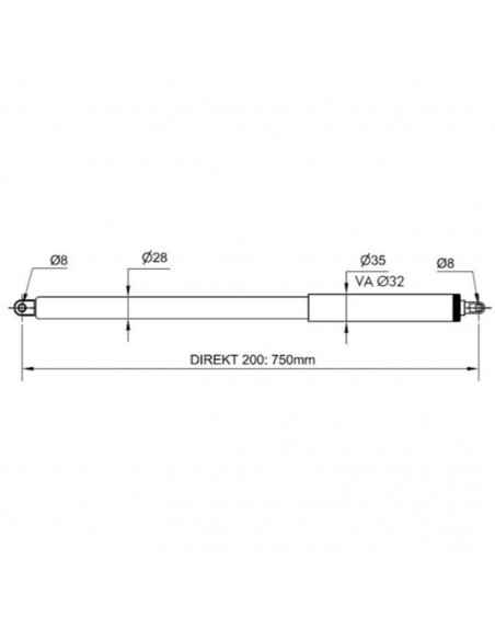 Ferme-Portillon Dictator Direkt 200
