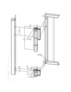 Ferme-Portillon Locinox Mammoth 2