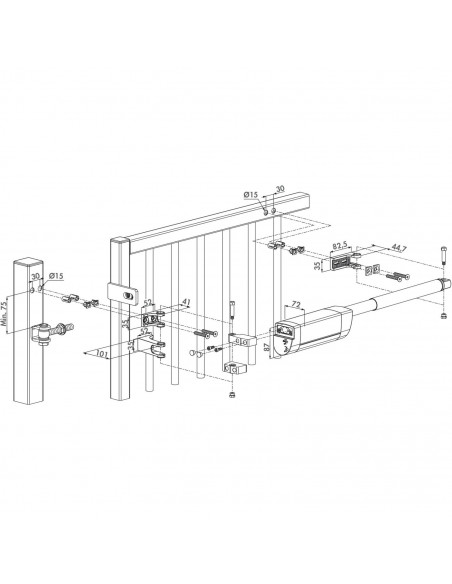 Ferme-Portillon Locinox Samson 2
