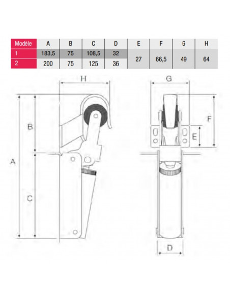 Amortisseur De Fermeture