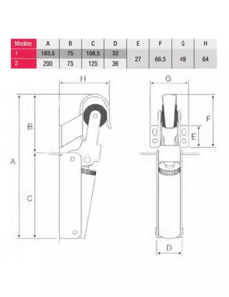 Amortisseur De Fermeture