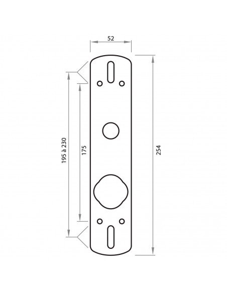 Cale De Réhausse Pour Plaque De Sécurité Héraclès Salomé