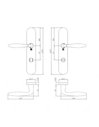 Ensemble Sur Plaque Heracles Jade 1594